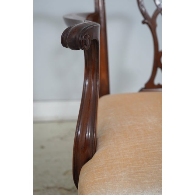 Set of 6 Baker Mahogany Dining Chairs For Sale - Image 12 of 18