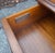 Wood Late 20th Century Drexel Heritage Provincial Style Mahogany and Tooled Leather Inset Vanity Table For Sale - Image 7 of 9