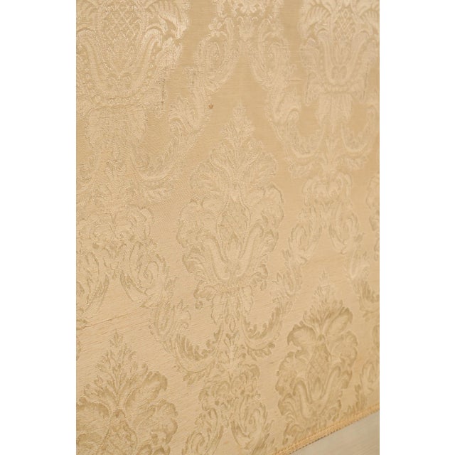 Antique French Louis XVI Style Painted & Upholstered Full Size Bed Frame For Sale - Image 15 of 18