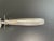 Early 20th Century Antique Art Deco Sterling Silver Carving Knife With Stainless Blade For Sale - Image 5 of 9