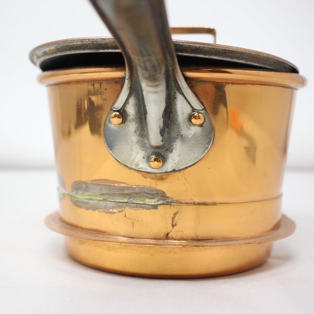 Vintage Knut Eriksson Eskilstuna Swedish Copper Saucepan - 1 Liter For Sale - Image 10 of 14