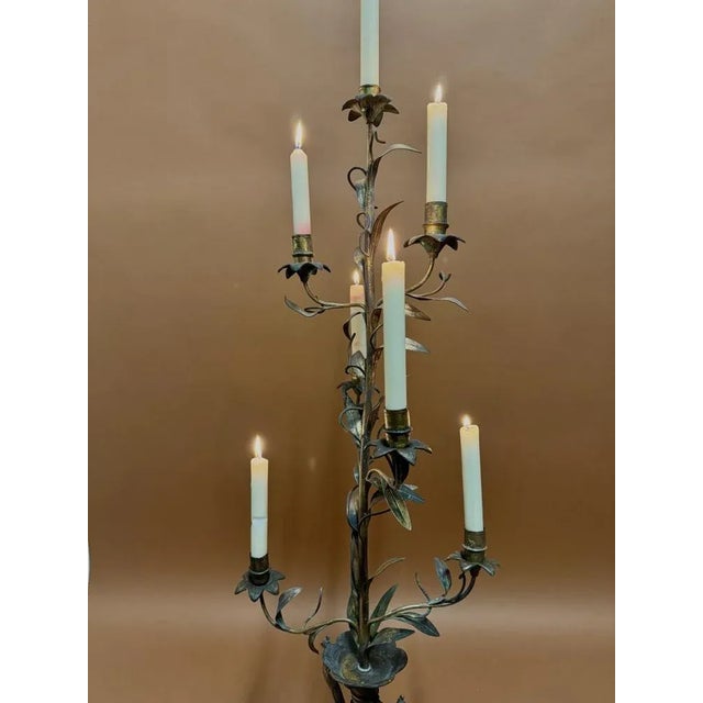 Neoclassical Candleholder, 19th Century For Sale - Image 6 of 8