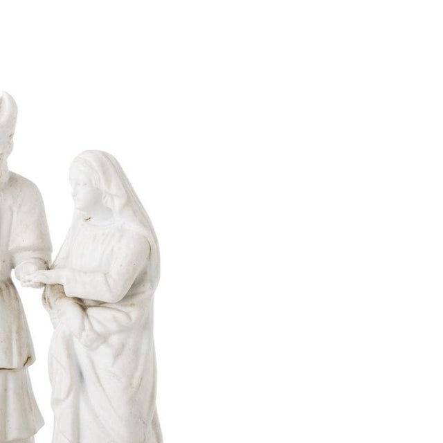Sculptural Group in Biscuit Porcelain, 19th Century For Sale - Image 4 of 6