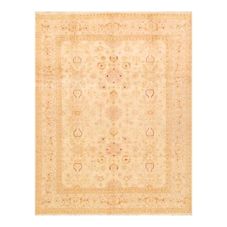 Pasargad Home Bakhshayesh Lamb's Wool Area Rug, 9' 1" X 12' 0", Ivory For Sale