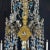 Blue Genoese Empire Gilt 12-Light Chandelier For Sale - Image 8 of 15