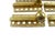 1970s 1970s Set of Eight Knife Rests |Lucite, Cane and Brass | in the Style of Dior For Sale - Image 5 of 8