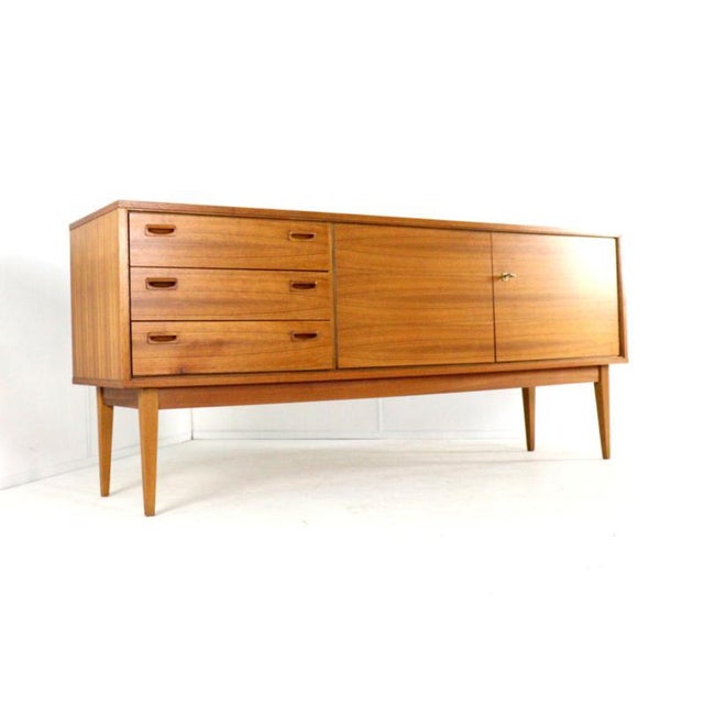 Wood Mid-Century Sideboard in Veneer from Bartels, 1970s For Sale - Image 7 of 11