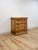 Late 20th Century Mexican Solid Pine Five Drawer Dresser Wrought Iron Pulls Rustic Farmhouse Chest For Sale - Image 4 of 13