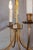 Maison Charles Mid 20th Century French Gilt Metal Maison Charles Inspired Six-Light Chandelier with Swoop Arms For Sale - Image 4 of 9