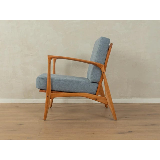 1960s Vintage Armchair in Beech, 1960s For Sale - Image 5 of 9