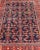 Antique Persian Malayer Rug With Colorful Geometric All-Over Design in Dark Blue 5'1 X 6'8 For Sale - Image 9 of 15