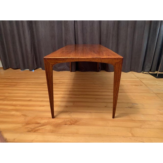 Wood Coffee Table attributed to Johannes Andersen for CFC Silkeborg, Denmark, 1950s For Sale - Image 7 of 16