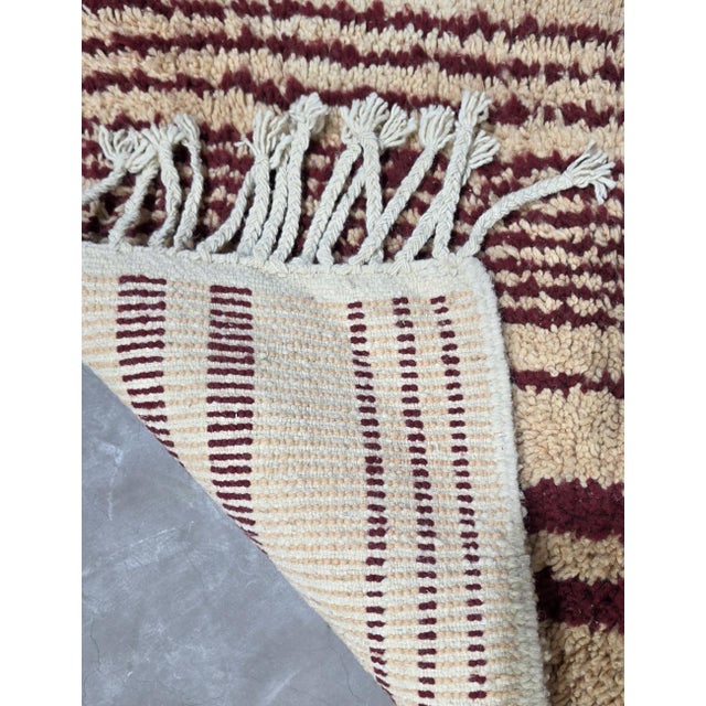 Moroccan Runner Wool Rug - 9.3 X 2.7 Ft For Sale - Image 4 of 6