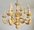 Chandelier - gilded, wood - rococo louis xv style florentine, italy an exceptional chandelier with aristocratic elegance...