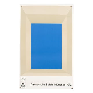 Serigraph Olympics 1972 Poster from Josef Albers, 1971 For Sale