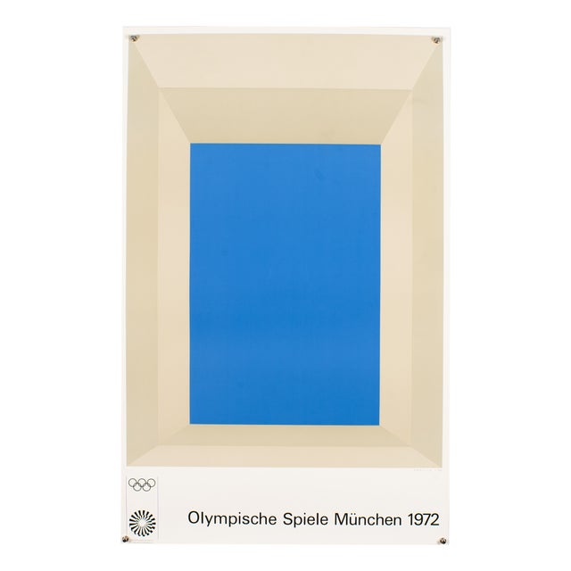 Serigraph Olympics 1972 Poster from Josef Albers, 1971 For Sale