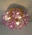 Vintage Prismatic Sputnik Chandelier Mid-Century Modern Sputnik Flush Mount Purple Diamond-Cut Glass Lighting For Sale - Image 9 of 12