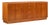 Dyrlund Mid Century Danish Teak Tambour Door Lowboy Dresser For Sale