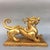 Bronze Pair of Gilt Bronze Figures of Mythical Beasts (Pixiu) For Sale - Image 8 of 9