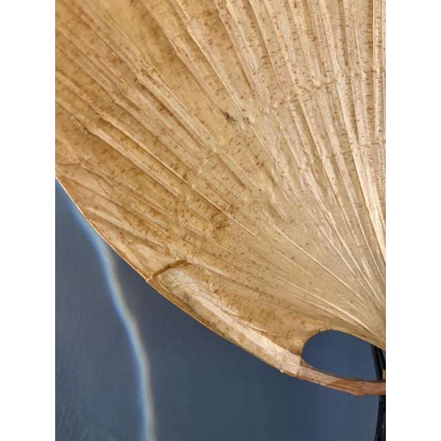 Wood Uchiwa Wall Lamps by Ingo Maurer, 1970s, Set of 2 For Sale - Image 7 of 10