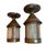 Mid 20th Century Copper Ceiling Flushmount Lanterns For Sale - Image 4 of 7