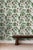 Cluckingham Farm Toile Grasscloth Wallpaper by House Party | Egg White | 6 Yards For Sale - Image 4 of 8