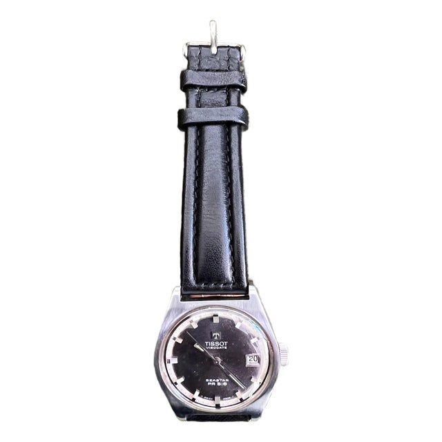 Vintage automatic swiss watch, Tissot VisoDate SeaStar PR 516, ca. 1965. For Sale