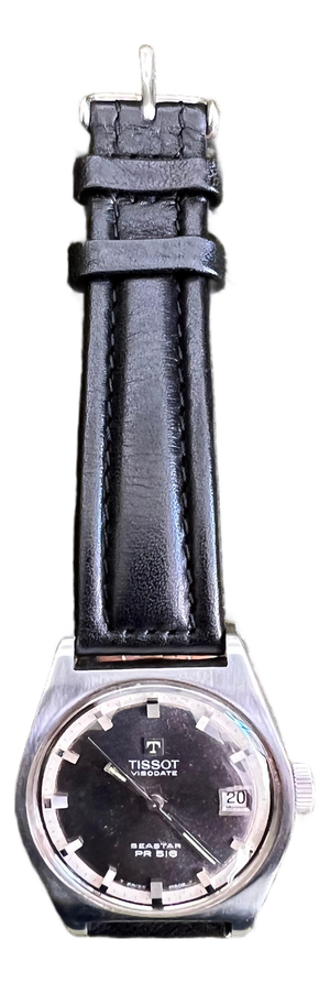 Vintage automatic swiss watch, Tissot VisoDate SeaStar PR 516, ca. 1965.