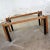 Wood Vintage Pietro Costantini Italian Postmodern Cherry, Black Lacquer & Glass Dining Table For Sale - Image 7 of 8