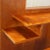 Wood Vintage Dressing Table in Oak Veneer and Glass, 1960s For Sale - Image 7 of 14