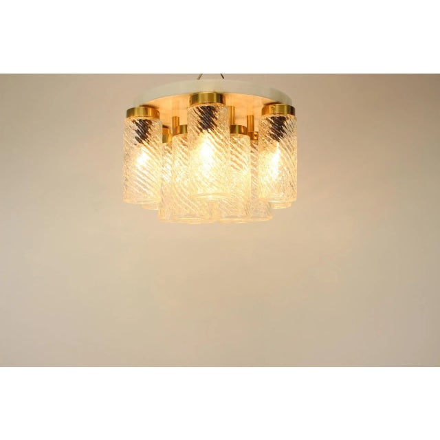 Ceiling Light attributed to Napako, Czechoslovakia, 1970s For Sale - Image 6 of 13