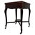 20th Century English Mahogany Envelope Card Table, 1890s For Sale - Image 10 of 13