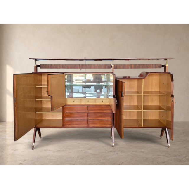 Mid-Century Italian Sideboard from La Permanente Mobili Cantù, 1950s For Sale - Image 10 of 18