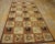 1970s Brown Vintage Animal Design Folk Art American Hooked Carpet Wool Rug For Sale - Image 12 of 12