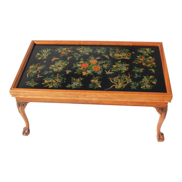 20th Century English Custom Coffee Table For Sale