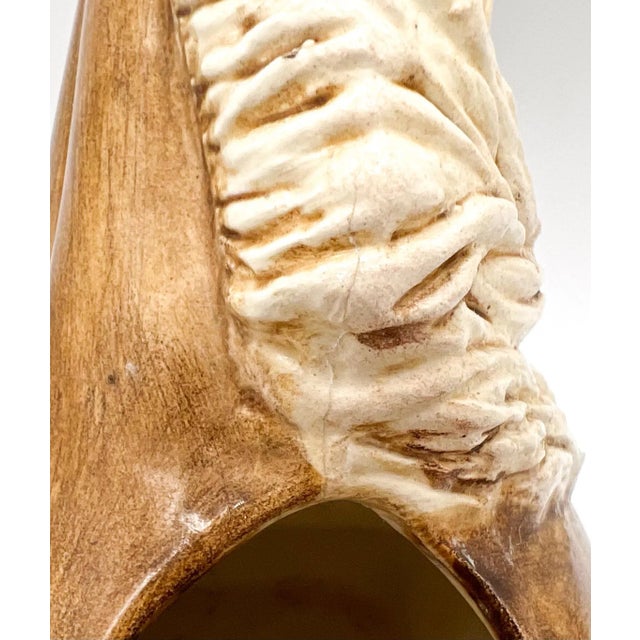 Vintage Western Horse Ceramic Planter With Gold Accents – Western / Farmhouse / Eclectic For Sale - Image 10 of 14