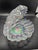 Vintage Iridescent Glass Clam Shell