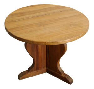 Swedish Modern Lovö Round Side Table by Axel Einar Hjorth for Nordiska Kompaniet, 1930s