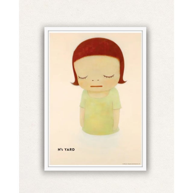 Contemporary Yoshitomo Nara, in the Milky Lake Thinking One, 2021, Paper For Sale - Image 3 of 5
