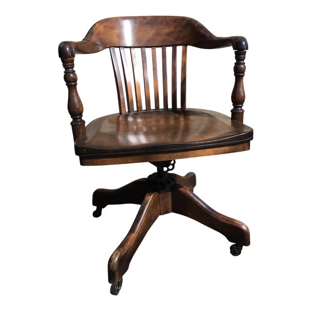 Milwaukee Chair Co. Desk Chair Chairish