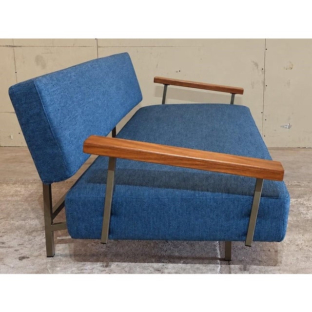 Dutch Early Edition Lotus 3-Seater Sofa by Rob Parry for Gelderland, 1950s For Sale - Image 14 of 17