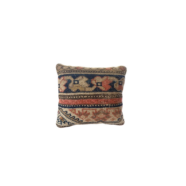 19th Century 19th Custom Made Antique Malayer Neck Pillow 10.5" W For Sale - Image 5 of 6