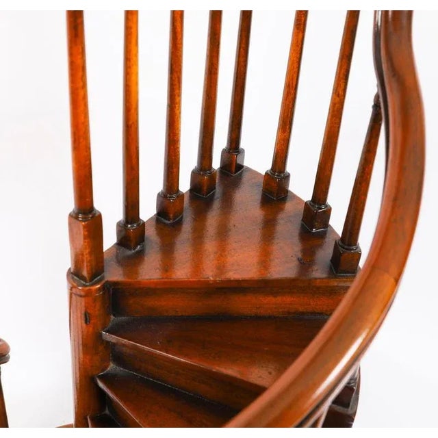 Vintage Architectural Spiral Staircase Model by Theodore Alexander, 20th Century For Sale - Image 6 of 15
