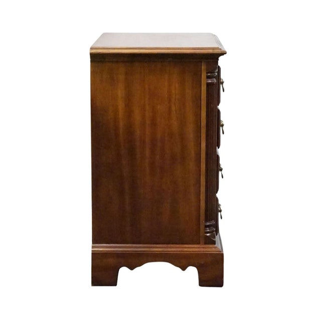 National / Mt. Airy Solid Cherry Traditional Style 26" Chairside Chest / Nightstand For Sale - Image 12 of 12