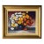 Vintage Still Life W/ Flowers on Vase Oil on Canvas Painting - Signed For Sale
