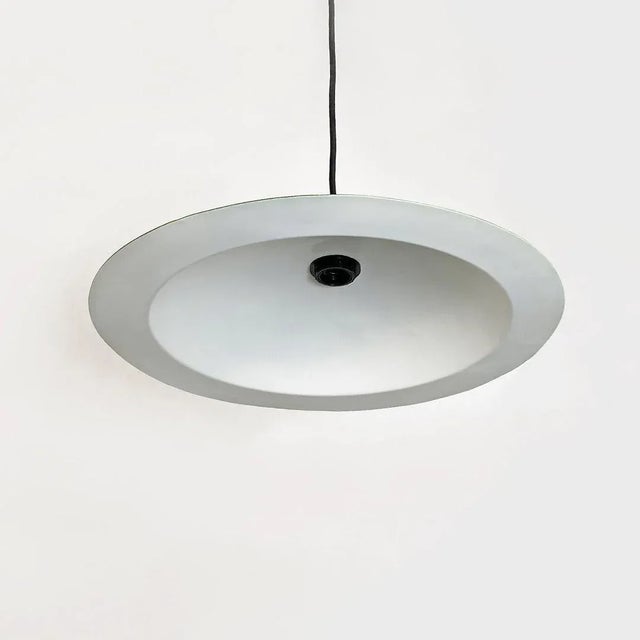 Black Italian Ceiling Lamp by De Pas, Urbino & Lomazzi for Stillnovo, 1970s For Sale - Image 8 of 16