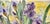 One Giclee Print of This Original Watercolor Painting “Amethyst Iris”. Approximately 15 X 11 Inches. No Ai Was Used to Create the Original Painting. For Sale - Image 9 of 9