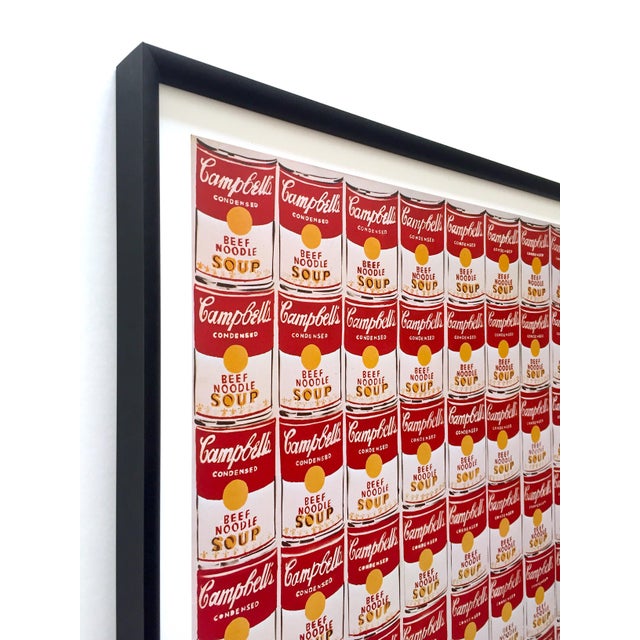 Andy Warhol 100 CANS,1962 シルクスクリーン 100 cans, 1962, 132×183 cm by Andy Warhol: History, Analysis
