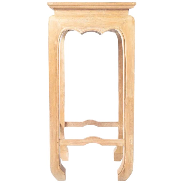 Ming Style Pedestal Tables - a Pair For Sale