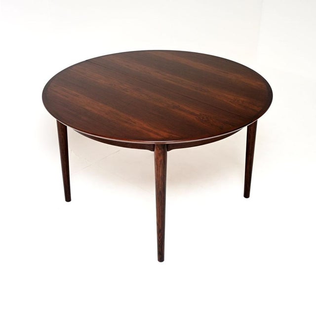 1960s Vintage Danish Extending Dining Table by Arne Vodder for Sibast, 1960s For Sale - Image 5 of 12